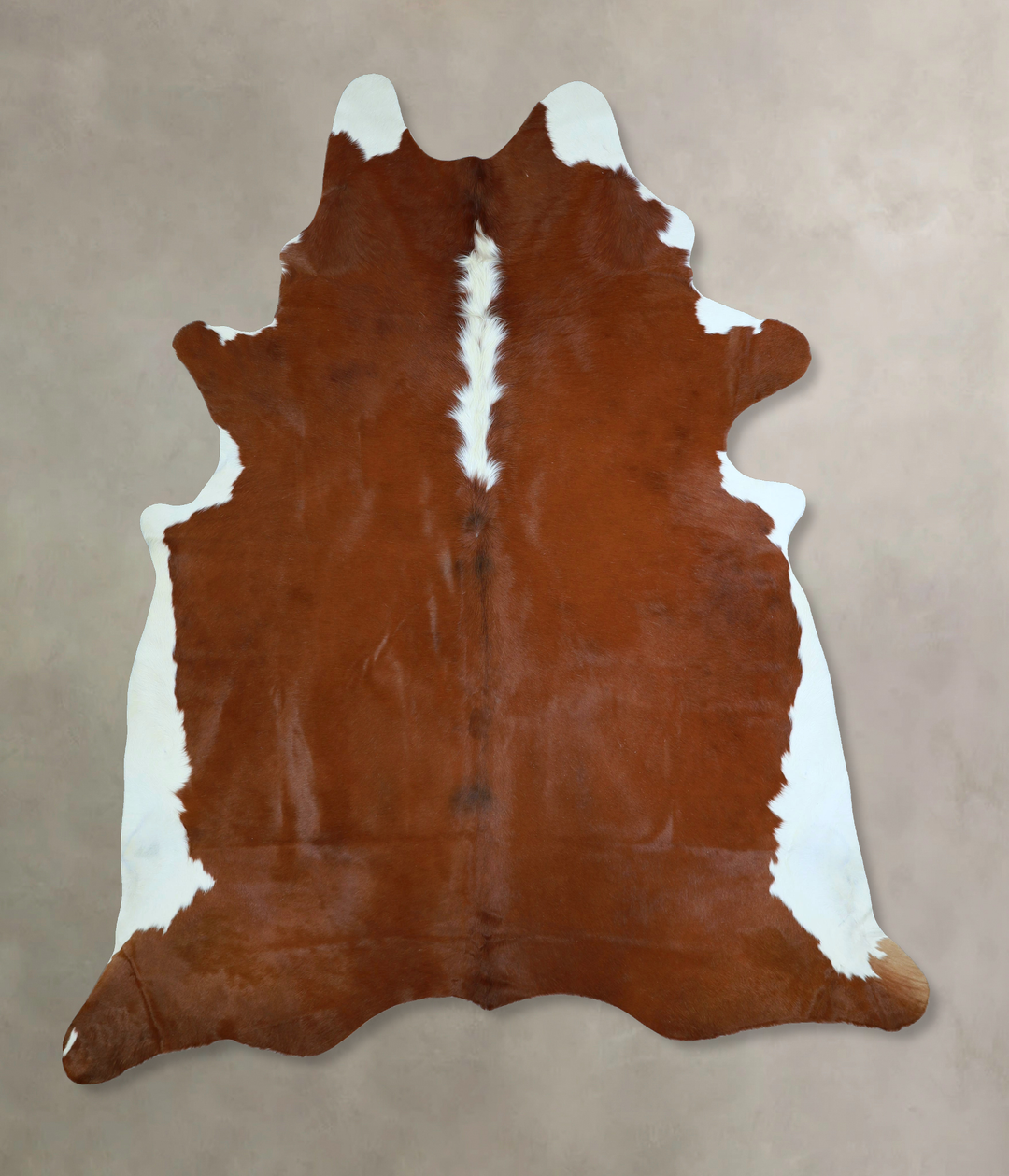Hereford XX-Large Brazilian Cowhide Rug 8'4"H x 7'2"W #A42981 by Hudso