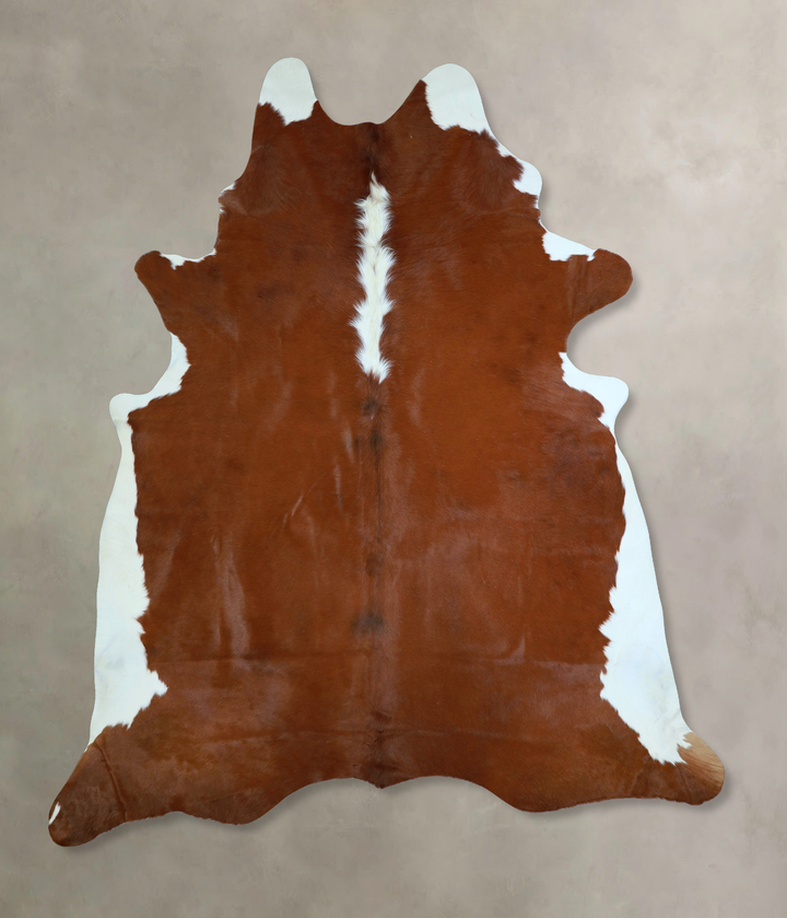 Hereford XX-Large Brazilian Cowhide Rug 8'4"H x 7'2"W #A42981 by Hudson Hides