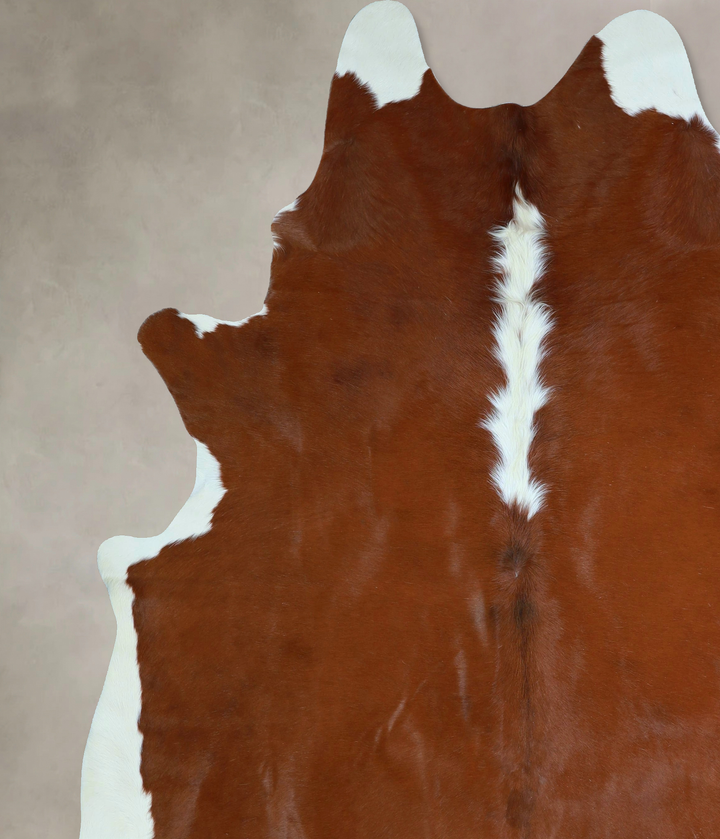 Hereford XX-Large Brazilian Cowhide Rug 8'4"H x 7'2"W #A42981 by Hudson Hides