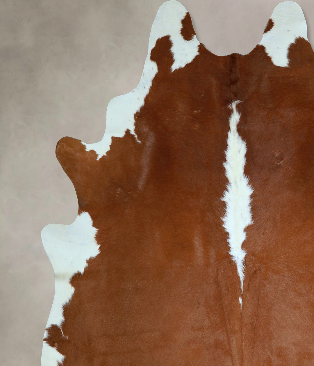 Hereford XX-Large Brazilian Cowhide Rug 8'3"H x 7'4"W #A42984 by Hudso