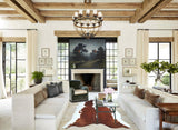 Hereford XX-Large Brazilian Cowhide Rug 7'6"H x 7'1"W #A42986 by Hudson Hides