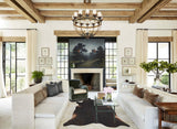 Chocolate X-Large Brazilian Cowhide Rug 7'3"H x 6'5"W #A43007 by Hudson Hides
