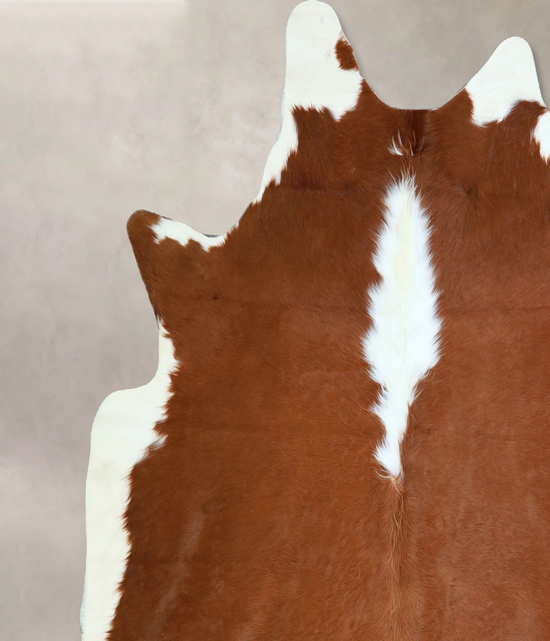 Hereford X-Large Brazilian Cowhide Rug 6'10"H x 6'7"W #A43028 by Hudso