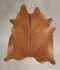 Solid Brown XX-Large Brazilian Cowhide Rug 8'2