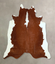 Hereford X-Large Brazilian Cowhide Rug 6'8"H x 6'10"W #A43132 by Hudson Hides