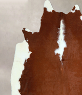 Hereford X-Large Brazilian Cowhide Rug 6'8"H x 6'10"W #A43132 by Hudson Hides