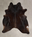 Chocolate X-Large Brazilian Cowhide Rug 7'5"H x 5'10"W #A43134 by Hudson Hides