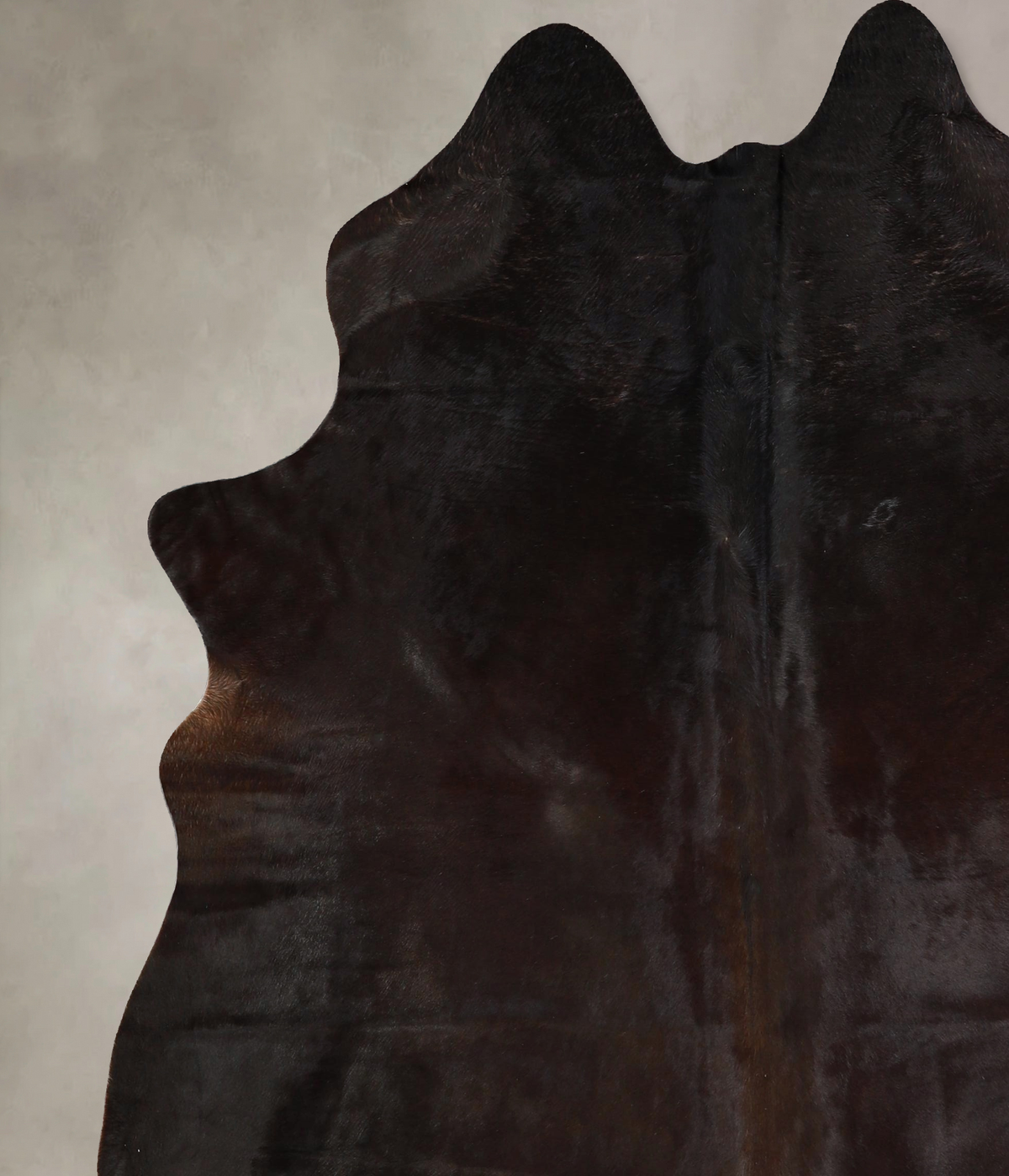 Chocolate X-Large Brazilian Cowhide Rug 7'3"H x 6'1"W #A43140 by Hudson Hides