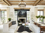 Chocolate X-Large Brazilian Cowhide Rug 7'3"H x 6'1"W #A43140 by Hudson Hides