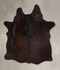 Chocolate Large Brazilian Cowhide Rug 6'10