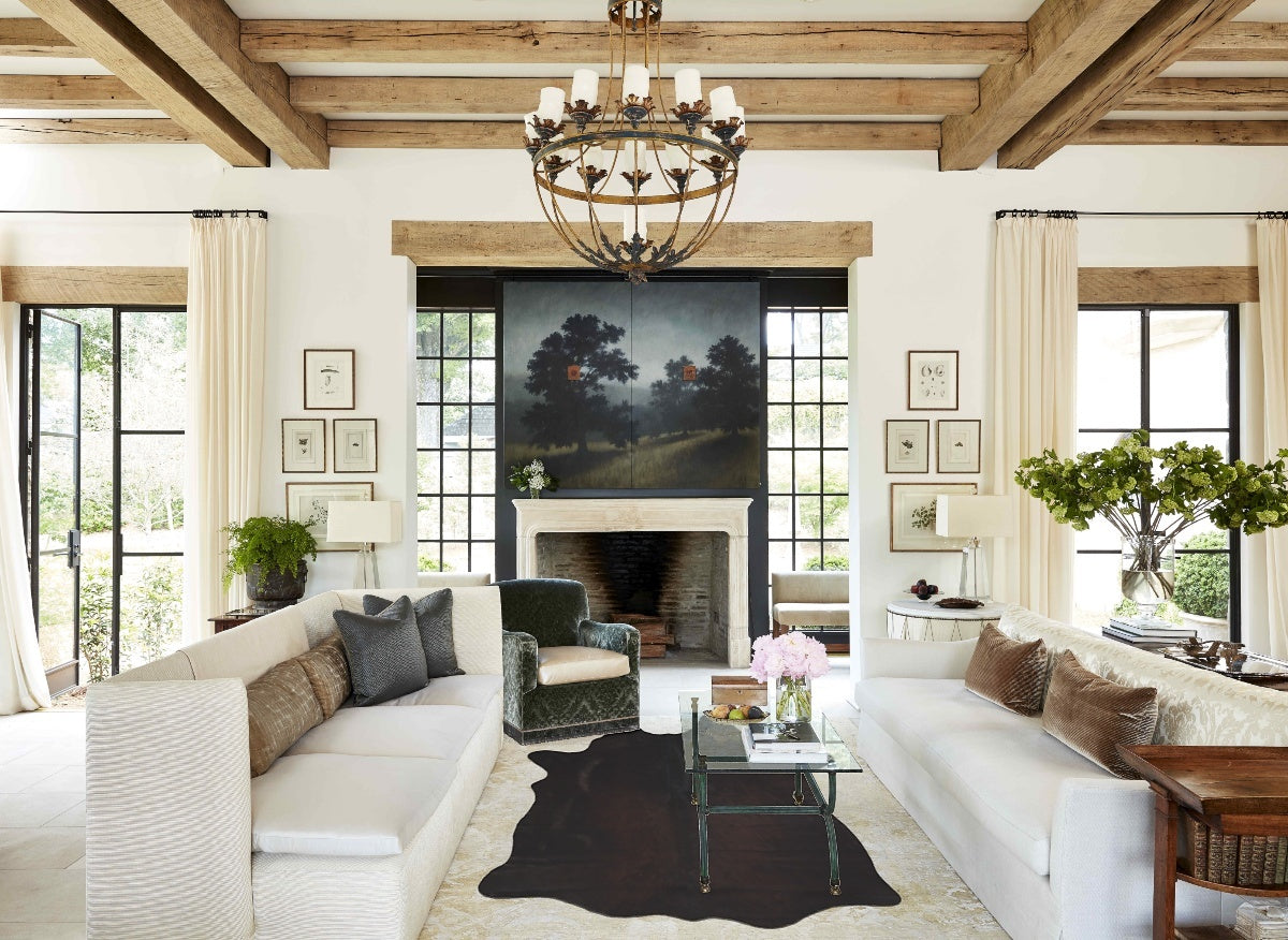 Chocolate Cowhide Rug #A43173