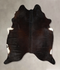 Chocolate X-Large Brazilian Cowhide Rug 7'0