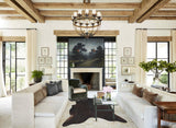 Chocolate X-Large Brazilian Cowhide Rug 7'4"H x 6'6"W #A43256 by Hudson Hides