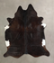 Chocolate XX-Large Brazilian Cowhide Rug 7'9