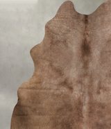 Taupe X-Large Brazilian Cowhide Rug 6'11"H x 6'4"W #A43264 by Hudson Hides