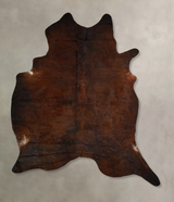 Dark Brindle X-Large Brazilian Cowhide Rug 7'8"H x 5'11"W #A43268 by Hudson Hides