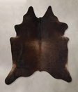Chocolate X-Large Brazilian Cowhide Rug 7'4"H x 6'5"W #A43330 by Hudson Hides