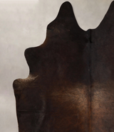 Chocolate X-Large Brazilian Cowhide Rug 7'4"H x 6'5"W #A43330 by Hudson Hides