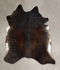 Chocolate X-Large Brazilian Cowhide Rug 6'10