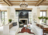 Hereford X-Large Brazilian Cowhide Rug 7'10"H x 6'3"W #A43378 by Hudson Hides