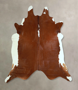 Hereford XX-Large Brazilian Cowhide Rug 7'11"H x 7'7"W #A43393 by Hudson Hides