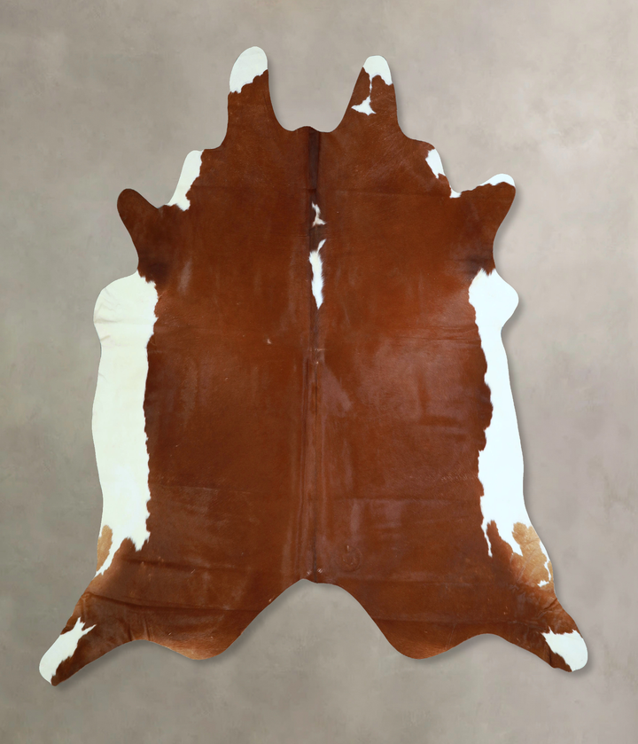 Hereford XX-Large Brazilian Cowhide Rug 7'11"H x 7'7"W #A43393 by Hudson Hides