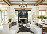 Chocolate X-Large Brazilian Cowhide Rug 7'3"H x 6'4"W #A43398 by Hudson Hides