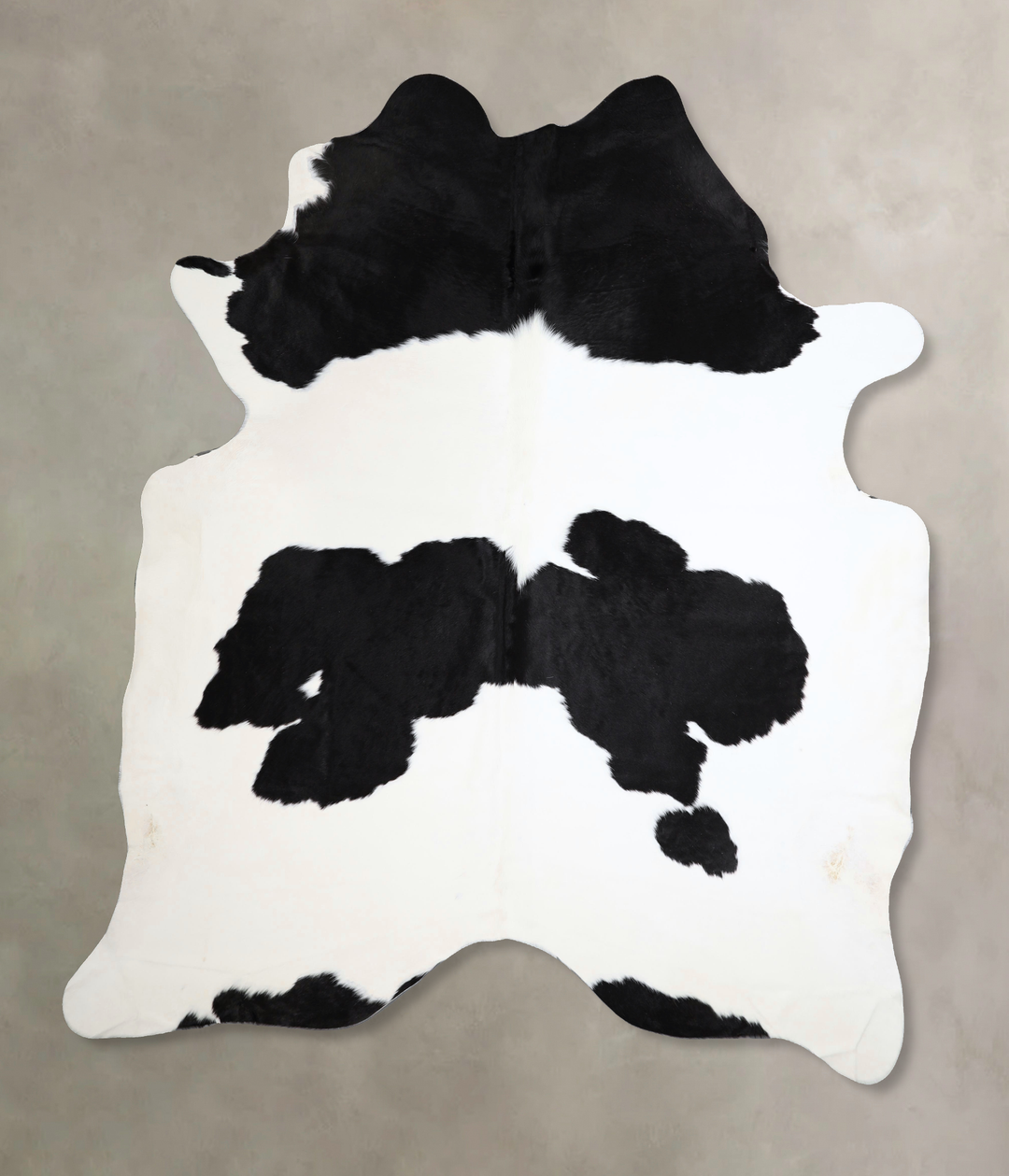 Black and White XX-Large Brazilian Cowhide Rug 8'4"H x 7'1"W #A43460 b