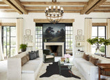 Chocolate X-Large Brazilian Cowhide Rug 7'0"H x 6'8"W #A43472 by Hudson Hides