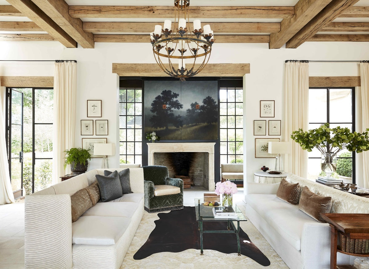 Chocolate Cowhide Rug #A43541