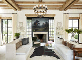 Chocolate X-Large Brazilian Cowhide Rug 7'9"H x 6'5"W #A43541 by Hudson Hides