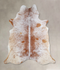 Salt and Pepper Brown Large Brazilian Cowhide Rug 6'8