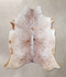 Salt and Pepper Brown X-Large Brazilian Cowhide Rug 6'9