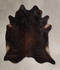 Chocolate Large Brazilian Cowhide Rug 6'5