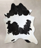 Black and White XX-Large Brazilian Cowhide Rug 8'9