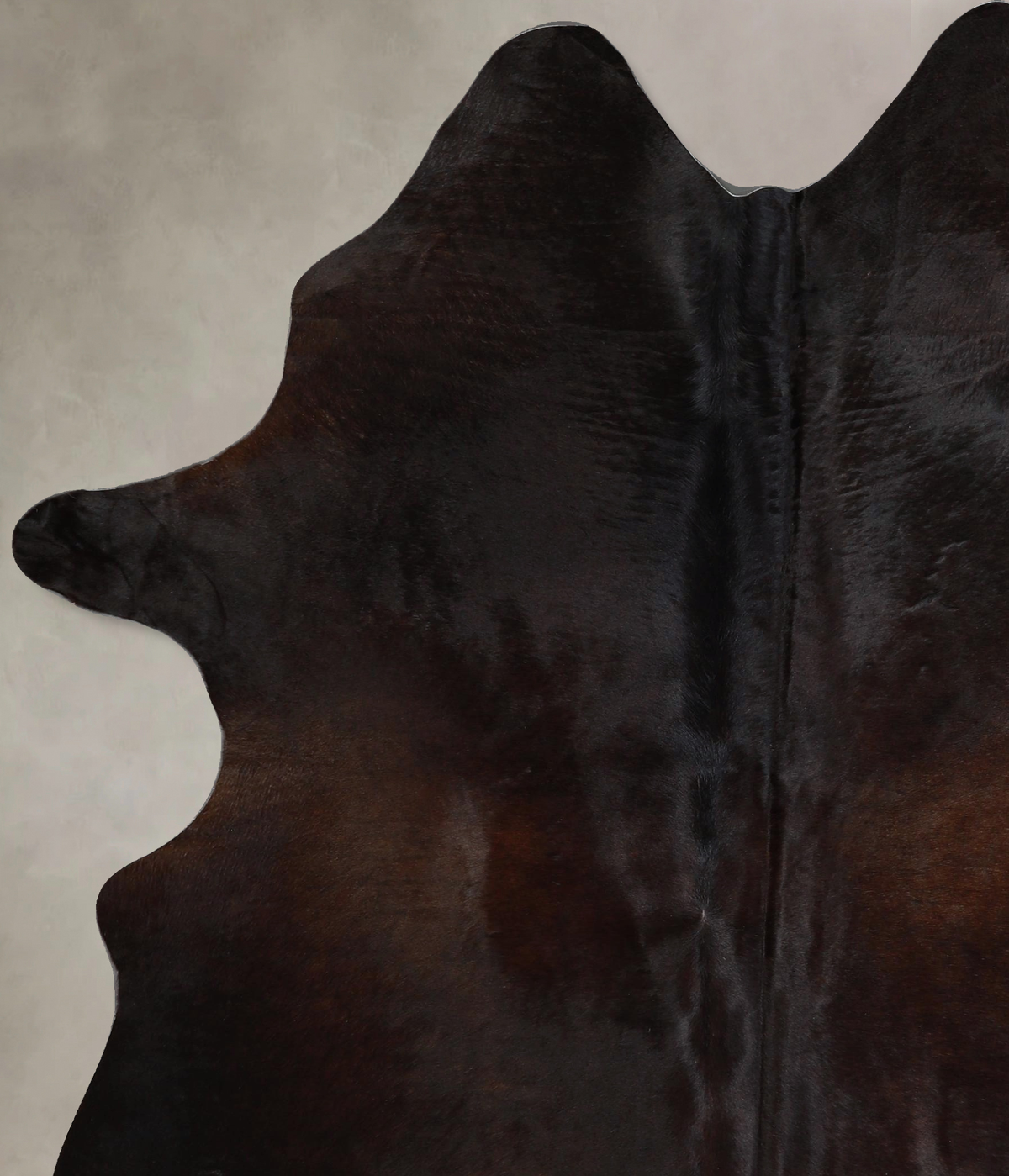 Chocolate X-Large Brazilian Cowhide Rug 7'8"H x 5'7"W #A43724 by Hudson Hides