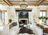 Chocolate X-Large Brazilian Cowhide Rug 7'3"H x 6'2"W #A43729 by Hudson Hides