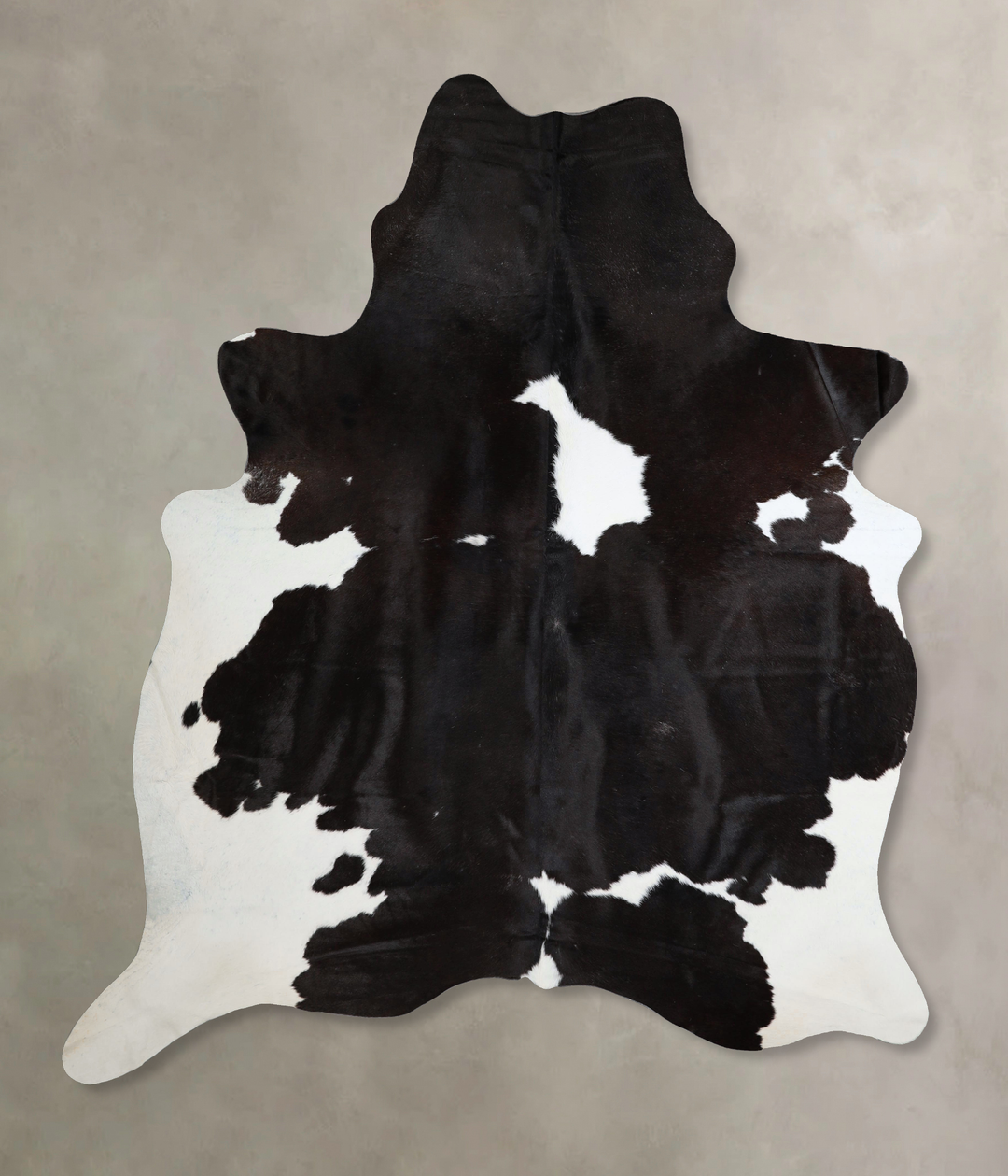 Black and White XX-Large Brazilian Cowhide Rug 7'11"H x 6'6"W #A43735 