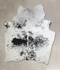 Salt and Pepper Black XX-Large Brazilian Cowhide Rug 8'2