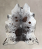 Salt and Pepper Brown X-Large Brazilian Cowhide Rug 7'4
