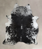 Salt and Pepper Black X-Large Brazilian Cowhide Rug 7'6