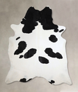 Black and White XX-Large Brazilian Cowhide Rug 8'11"H x 7'4"W #A43870 by Hudson Hides