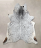 Salt and Pepper Black XX-Large Brazilian Cowhide Rug 7'11