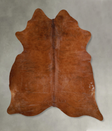 Medium Brindle XX-Large Brazilian Cowhide Rug 7'8"H x 6'8"W #A43891 by Hudson Hides