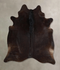 Chocolate X-Large Brazilian Cowhide Rug 7'6
