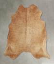 Beige X-Large Brazilian Cowhide Rug 6'4"H x 6'9"W #A43929 by Hudson Hides