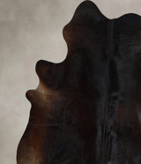 Chocolate X-Large Brazilian Cowhide Rug 7'3"H x 6'8"W #A44044 by Hudson Hides