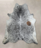 Salt and Pepper Black X-Large Brazilian Cowhide Rug 7'4