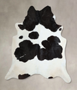 Black and White XX-Large Brazilian Cowhide Rug 8'4"H x 6'10"W #A44083 by Hudson Hides