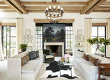 Black and White XX-Large Brazilian Cowhide Rug 8'3"H x 6'4"W #A44098 by Hudson Hides